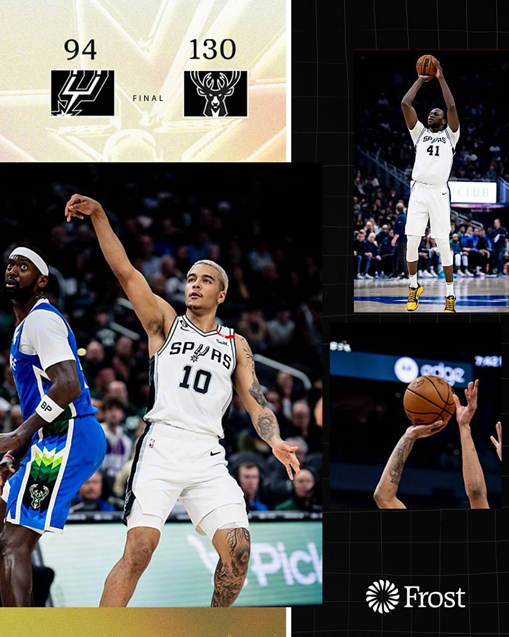 aoa体育教练-马刺客场惊险击败雄鹿